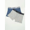 Fat Face FatFace Grey Camper Stripe Boxers 2 Pack -FatFaceshop unnamed file 4334