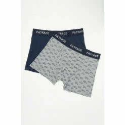 Fat Face FatFace Grey Land Rover Boxers 2 Pack