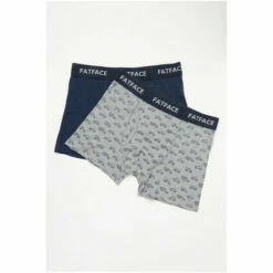 Fat Face FatFace Grey Land Rover Boxers 2 Pack -FatFaceshop unnamed file 4339
