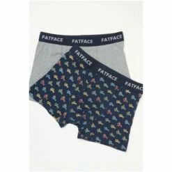 Fat Face FatFace Blue Festive Land Rover Print Boxers Two Pack -FatFaceshop unnamed file 4342