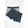 Fat Face FatFace Blue Camper Scene Print Boxers 2 Pack -FatFaceshop unnamed file 4346