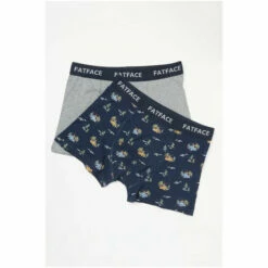 Fat Face FatFace Blue Camper Scene Print Boxers 2 Pack -FatFaceshop unnamed file 4348