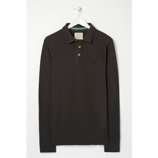 unnamed-file-4358.jpg Fat Face FatFace Long Sleeve Black Piqué Polo Shirt -FatFaceshop unnamed file 4358