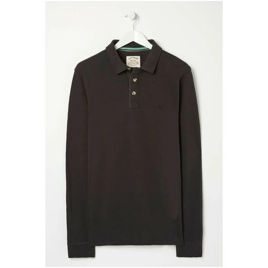 unnamed-file-4359.jpg Fat Face FatFace Long Sleeve Black Piqué Polo Shirt -FatFaceshop unnamed file 4359