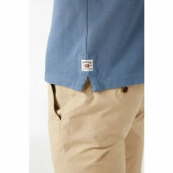 Fat Face FatFace Blue Short Sleeve Piqué Polo Shirt 4 Fat Face FatFace Blue Short Sleeve Piqué Polo Shirt -FatFaceshop unnamed file 4368