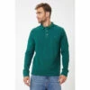 Fat Face Green Long Sleeve Pique Polo Shirt 1 Fat Face Green Long Sleeve Pique Polo Shirt -FatFaceshop unnamed file 4371