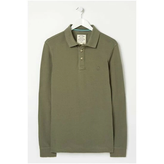 unnamed-file-4400.jpg Fat Face FatFace Green Long Sleeve Piqué Polo Shirt -FatFaceshop unnamed file 4400
