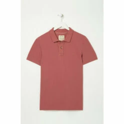 Fat Face FatFace Pink Pique Short Sleeve Polo Shirt -FatFaceshop unnamed file 4404