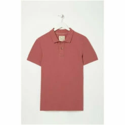 Fat Face FatFace Pink Pique Short Sleeve Polo Shirt -FatFaceshop unnamed file 4405