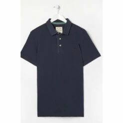 Fat Face FatFace Blue Pique Polo Shirt -FatFaceshop unnamed file 4409