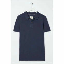 Fat Face FatFace Blue Pique Polo Shirt -FatFaceshop unnamed file 4410
