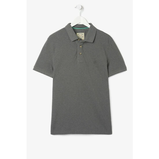 unnamed-file-4424.jpg Fat Face FatFace Grey Short Sleeve Piqué Polo Shirt -FatFaceshop unnamed file 4424