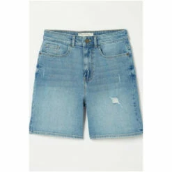 Fat Face FatFace Darley Blue Denim Shorts -FatFaceshop unnamed file 4431