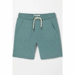 Fat Face FatFace Green Eddie Sweat Shorts -FatFaceshop unnamed file 4441