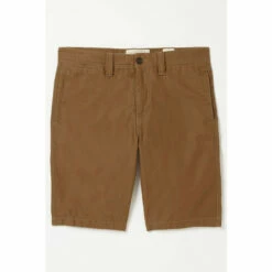Fat Face FatFace Mens Brown Stow Flat Front Shorts -FatFaceshop unnamed file 4471