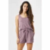 Fat Face FatFace Katherine Purple Lounge Shorts -FatFaceshop unnamed file 4473
