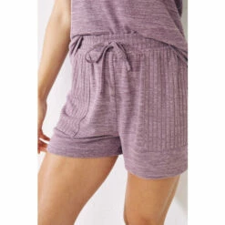 Fat Face FatFace Katherine Purple Lounge Shorts 4 Fat Face FatFace Katherine Purple Lounge Shorts -FatFaceshop unnamed file 4475