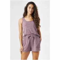 Fat Face FatFace Katherine Purple Lounge Shorts 7 Fat Face FatFace Katherine Purple Lounge Shorts -FatFaceshop unnamed file 4478