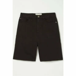 Fat Face FatFace Darley Black Denim Shorts -FatFaceshop unnamed file 4482