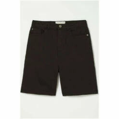 Fat Face FatFace Darley Black Denim Shorts -FatFaceshop unnamed file 4483