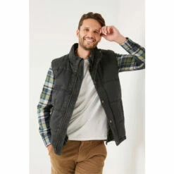 Fat Face FatFace Grey Paignton Gilet -FatFaceshop unnamed file 4506