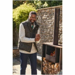 Fat Face FatFace Grey Paignton Gilet -FatFaceshop unnamed file 4510