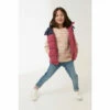 Fat Face FatFace Red Ellie Colourblock Gilet