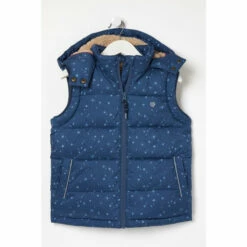 Fat Face FatFace Blue Ellie Printed Gilet -FatFaceshop unnamed file 4538