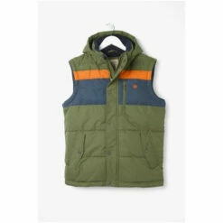 Fat Face FatFace Green Fairfield Colourblock Gilet -FatFaceshop unnamed file 4549