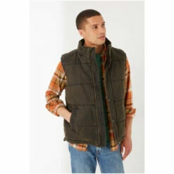 Fat Face FatFace Paignton Brown Gilet -FatFaceshop unnamed file 4553