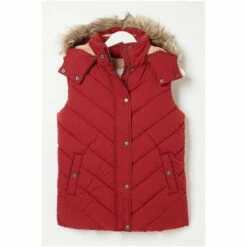 Fat Face FatFace Red Hayley Gilet -FatFaceshop unnamed file 4563