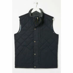 Fat Face FatFace Blue Hayle Quilted Gilet -FatFaceshop unnamed file 4567