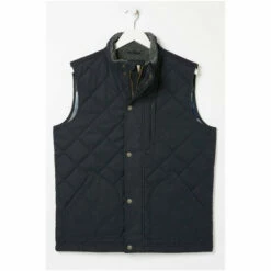 Fat Face FatFace Blue Hayle Quilted Gilet -FatFaceshop unnamed file 4568