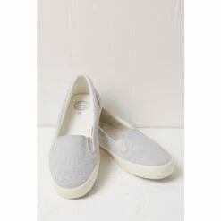 Fat Face FatFace Grey Suzie Slip-On Trainers 3 Fat Face FatFace Grey Suzie Slip-On Trainers -FatFaceshop unnamed file 4571