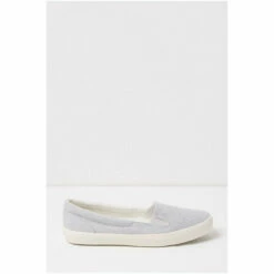Fat Face FatFace Grey Suzie Slip-On Trainers 4 Fat Face FatFace Grey Suzie Slip-On Trainers -FatFaceshop unnamed file 4572