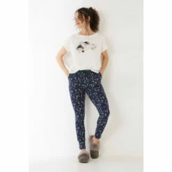 Fat Face FatFace Ellie Blue Woodland Scene Leggings