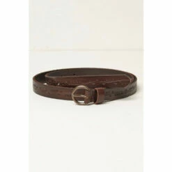 Fat Face FatFace Floral Embossed Brown Belt