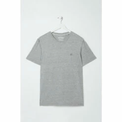 Fat Face FatFace Grey Lulworth Crew T-Shirt -FatFaceshop unnamed file 469