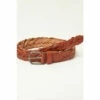 Fat Face FatFace Brown Plaited Belt