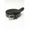 Fat Face FatFace Italian Leather Black Belt
