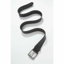 Fat Face FatFace Italian Leather Black Belt -FatFaceshop unnamed file 4699