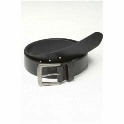 Fat Face FatFace Italian Leather Black Belt -FatFaceshop unnamed file 4700