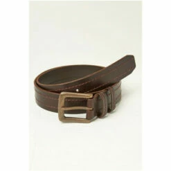 Fat Face FatFace Brown Stitched Belt -FatFaceshop unnamed file 4703