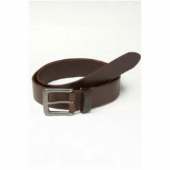 Fat Face FatFace Italian Brown Leather Belt -FatFaceshop unnamed file 4715
