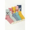 Fat Face FatFace Dog Pets Socks 5 Pack -FatFaceshop unnamed file 4725