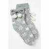 Fat Face FatFace Grey Star Bed Socks -FatFaceshop unnamed file 4750