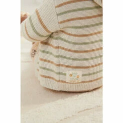 Fat Face FatFace Natural Stripe Hooded Bear Cardigan -FatFaceshop unnamed file 4780