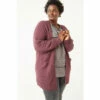 Fat Face FatFace Purple Hannah Cardigan -FatFaceshop unnamed file 4803