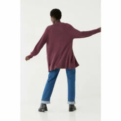 Fat Face FatFace Purple Hannah Cardigan -FatFaceshop unnamed file 4805