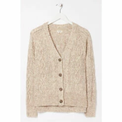 Fat Face FatFace Natural Clara Cardigan -FatFaceshop unnamed file 4813